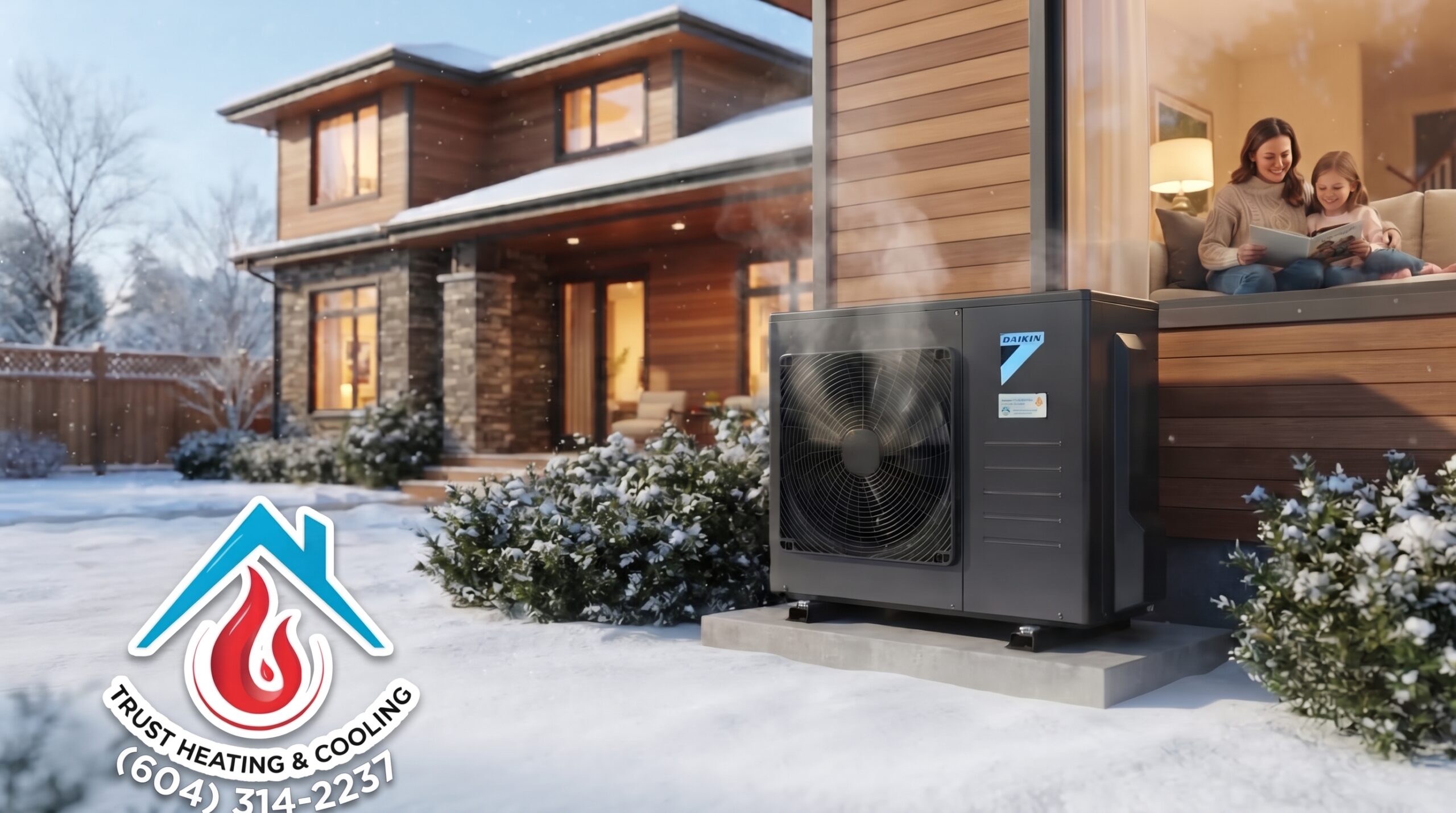 HVAC technician providing heating and cooling service in Chilliwack, BC